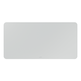 Leitz Alfombrilla de Sobremesa Grande 80x40 cm, Protectora e Impermeable para Escritorio, Ratón y Teclado, Gris Claro
