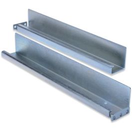 Digitus Carriles de deslizamiento L-Support para armarios de red de 483mm (19") 100 kg, Acero inoxidable
