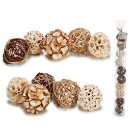 Bolsa 10 Bolas Col Natural Surtidos Giftdecor 6X65CM (24 Unidades) Precio: 48.50000045. SKU: B147QN4G8D