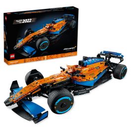 Lego 42141 Technic The McLaren Formula 1 2022 Race Car, modelo a escala F1, kit de construcción para adultos