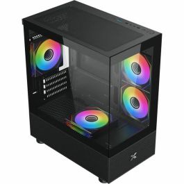 XIGMATEK XIG1732153879593 Caja PC Alphard M Mini torre M-ATX con Vidrio Templado y ARGB Negro