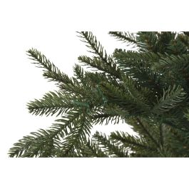 DKD Home Decor Árbol de Navidad Alpina Verde de 180 cm con 815 Ramas, Iluminación LED de Luz Cálida y Diseño Desmontable