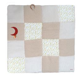 Domiva DOM1735260115884 Alfombra de juego Luna de Miel Patchwork con Aro de madera y luna decorativa Precio: 63.50000019. SKU: B1B6K5Y2D5