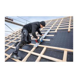 Bosch GKS 18V-57 Sierra Circular a Batería 18V Sin Escobillas con Luz, Disco de 160 mm, 5000 RPM, Incluye Guía