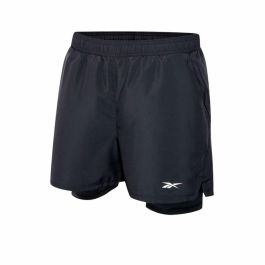Pantalón Corto Deportivo Reebok Athlete Hype 2-In-1 Negro Precio: 61.105. SKU: B1KCR6SAVJ