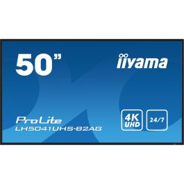 iiyama LH5041UHS-B2AG Pantalla LCD UHD 50 Pulgadas 4K Señalización Digital 24/7