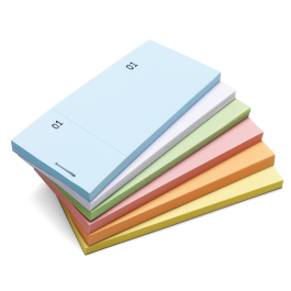 Liderpapel Talonario Mostrador TL07 Amarillo con Matriz 50x110 mm 100 Hojas