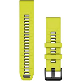 Garmin QuickFit 22mm Correa de Silicona para Reloj - Amarillo Amp/Grafito