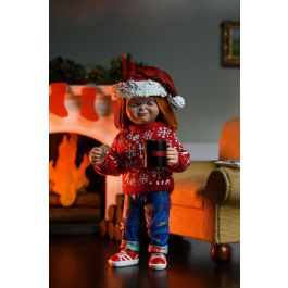 Neca Ultimate Chucky Holiday Edition Figura de 18 cm Colección Navideña Neca Ultimate Chucky Holiday Edition Figura de 18 cm Colección Navideña