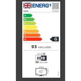 Sharp ME432 43" Pantalla Digital UHD 400cd/m² LCD IPS 3840x2160 18/7