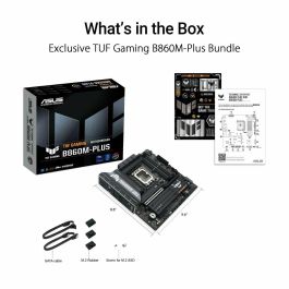 Asus TUF GAMING B860M-PLUS ASU1737712036487 Intel B860 LGA 1851 micro ATX Placa Base