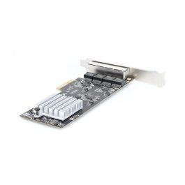 Startechcom Tarjeta de Red PR42GI PCIe con 4 Puertos RJ-45 de 2.5Gbps NBASE-T y Chip Intel I225-V