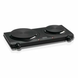 Placa Eléctrica de Cocción Haeger Negro 2 Fogones Multicolor 2250 W 2250W Precio: 36.68999994. SKU: S4700147