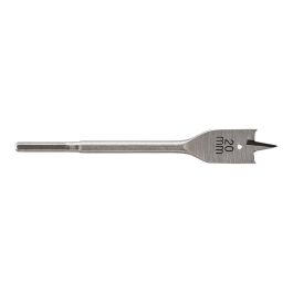 Wolfcraft Broca de pala, vástago hexagonal 6.35 mm (1/4"), acero templado, Ø20 x 152 mm