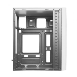 Mars Gaming Caja MC-MEW Blanca Mini Tower Gaming con Ventiladores RGB y Ventana Cristal Templado