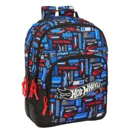 Safta Mochila Doble Hot Wheels Adaptable a Carro con Cantoneras 420x320x150 mm Precio: 44.5000006. SKU: B1JGNLV9GT