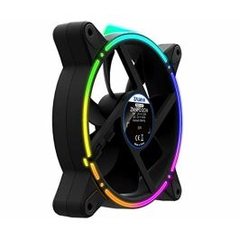 Zalman ZM-RFD120A Ventilador de Carcasa para PC 12 cm Negro con Iluminación LED Multi y 1500 RPM