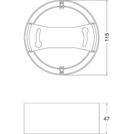 [LVE-4058075709904] Downlight LED LEDVANCE     Marco 115