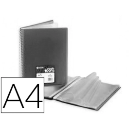 Carchivo Archivex-Star Canguro Personalizable A4 Con 40 Fundas Pp Espiral Negro Precio: 7.69000012. SKU: BIX53034006