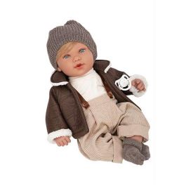 Muñecas Arias Muñeca Elegance Iria 45 cm Marrón con 14 Sonidos, Magnética, Función Try Me y Pilas Incluidas Muñecas Arias Muñeca Elegance Iria 45 cm Marrón con 14 Sonidos, Magnética, Función Try Me y Pilas Incluidas