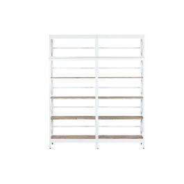 Estanteria Loft DKD Home Decor Blanco Natural 35 x 220 x 180 cm Estanteria Loft DKD Home Decor Blanco Natural 35 x 220 x 180 cm