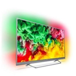TELEVISOR LED ULTRAPLANO PHILIPS 55PUS6803/12 - 55"/139CM - 4K UHD 3840*2160 - DVB-/C/T2/T2-HD/S/S2 - SMART TV - WiFi - 3*HDMI - 2*USB - PLATA OSC