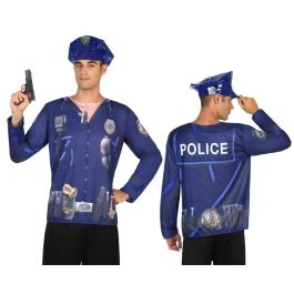 Camiseta Policia Adulto Hombre M-L Precio: 9.5000004. SKU: S1104621