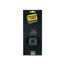 Conector Speakon Hembra. 4 Huecos Para Tornillos De Instalación. Pack De 2 Unidades Precio: 4.49999968. SKU: B1DCKK76B4