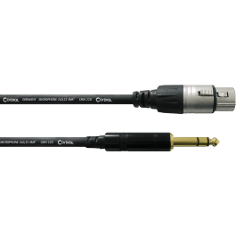 Cordial Cable de Audio Jack Estéreo / XLR Hembra - 30 cm Precio: 8.49999953. SKU: B12JFTHLZD