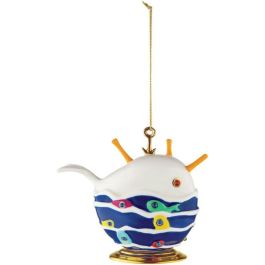 Alessi Bianca - La Balena Buona Adorno de Porcelana MJ16 9, Decoración a Mano, Colección Fleurs de Jorí, 11x5x10.5 cm - Ideal Regalo Precio: 32.69000009. SKU: B18KSWVQH2