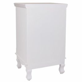 Mesita de Noche Alexandra House Living Blanco 33 x 68 x 41 cm