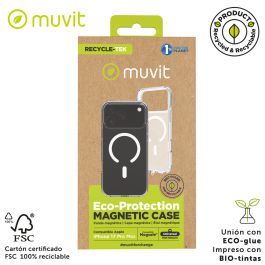 Funda para Móvil Muvit for Change iPhone 17 Pro Max Transparente