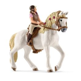 Schleich Caravana de reunión secreta HORSE CLUB - Figuras pintadas a mano para niños de 3 años