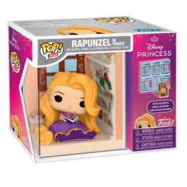 FUNKO Disney Enredados Rapunzel Nooks in Tower Figura POP! Coleccionable 3D para Estantería Acrílica 11.4x16x8.9cm