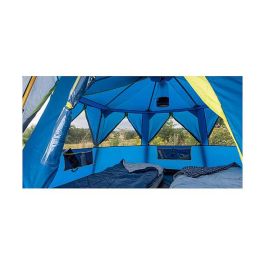 Coleman OctaGo - Tienda de Campaña para 3 Personas, Estructura Rígida, 7.5 m², Impermeable (2m), Incluye Funda de Transporte