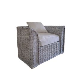 DKD Home Decor Sillón Balines Blanco Ratan Algodón 78 x 68 x 100 cm Precio: 243.79000019. SKU: B1ETVAF78Z
