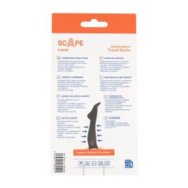 Calcetines de Compresión Scape Travel Negro