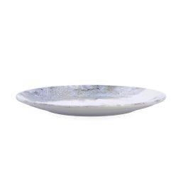 Bidasoa Polaris Hydrozero Plato Llano de Porcelana, 27 cm, Beige, Cerámica, Apilable y Resistente a Rayaduras