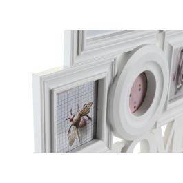 DKD Home Decor Marco Multifoto Romantico Blanco 2 x 36.5 x 46.5 cm