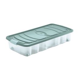 Mondex Caja Almacenaje Bajo Cama con Tapa Doble Cierre 31L Ruedas Polipropileno Resistente 79x39x16cm Precio: 14.88999985. SKU: B1KL8M6PWQ