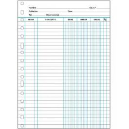 Finocam Recambio Cuentas Corriente Folio DIN A4 50 Hojas Multitaladro 3016 Precio: 4.49999968. SKU: B1GVVKKPJY