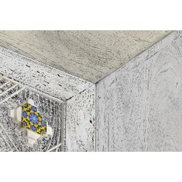 DKD Home Decor Mueble Tv Indio 130 x 56 x 40 cm Beige Gris