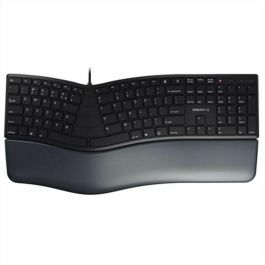 Cherry KC 4500 ERGO Teclado Ergonómico USB Español con Reposamanos Viscoelástico, Pies Ajustables y Teclas Multimedia Precio: 51.49999943. SKU: S7745462
