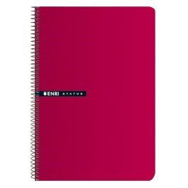 Cuaderno ENRI Rojo 21,5 x 15,5 cm (5 Unidades)