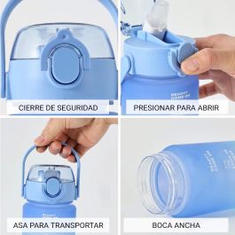 Bewinner Botella Sport Agua Multicolor 600 ml (12 Unidades) Bewinner Botella Sport Agua Multicolor 600 ml (12 Unidades)