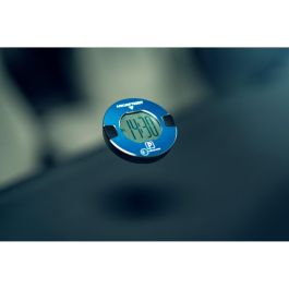 OOONO Parkscheibe P-DISC NO1, Disco de Estacionamiento Electrónico Azul y Negro