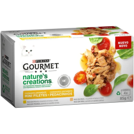 Purina Gourmet Ntrls Gig Mvchicken 12x4x85 gr - Comida Húmeda para Gato Precio: 59.8900005. SKU: B1C2HMD222