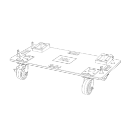 JBLPRO Transportador Vertical 49x27x97 cm