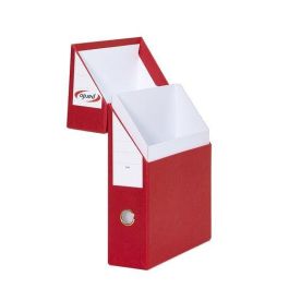 Caja De Transferencias Pardo Carton Forrado Pvc A4 Archivador Vertical 8 Cm Rojo Precio: 20.50000029. SKU: B1EPNRWT49