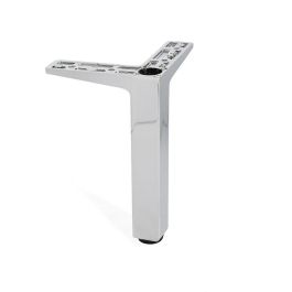 MAFOS Pata Metálica Zamak Quadro Acabado Cromo Brillo Altura H140 Precio: 12.50000059. SKU: B19FZA2YZB